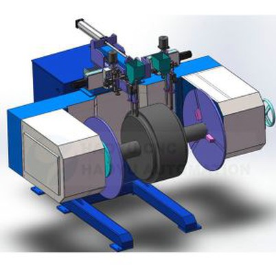 Cloddiwr Idler Ailadeiladu Peiriant Weldio Awtomatig
